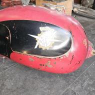 MV AGUSTA petrol tank with cap and petroltaps