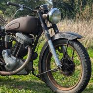 Sarolea Model  350cc OHV 1951 patina condition runs and rides