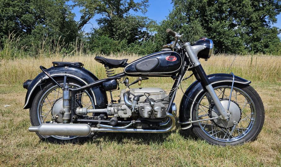 Zündapp KS601 Sport 1952 with german registration papers | Dutch