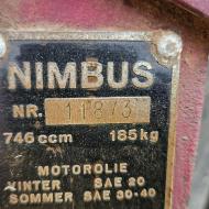 Nimbus 750cc fourcilinder 1952 great patina