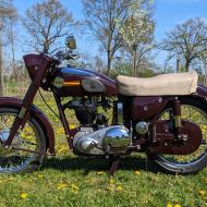 New arrival Ariel VH 500 onecilinder from 1956 with dutch registration
