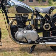 BSA 500cc A7 Tele Rigid 1948 with dutch registration papers