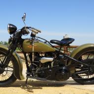 Harley Davidson VLD1200 from 1935 ex Madrid police