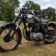 BSA 500cc A7 Tele Rigid 1948 with dutch registration papers