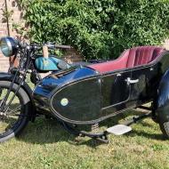 Triumph CN500 1930 with sidecar