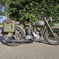 Sarolea 400cc Estafette ex belgian army bike 1951