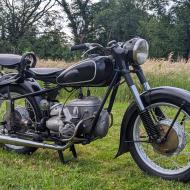 IFA MZ Bk350 two stroke boxer Twin 1955 german papers