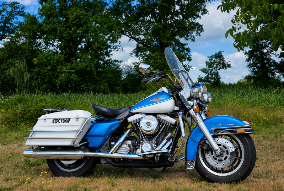 Harley Davidson FLHP Roadking Police 1340cc dutch registration