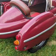 Jawa 350cc with 560 Jawa velorex with belgian papers