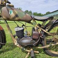 DKW Na 125cc 1945  Woll ex german Wehrmacht