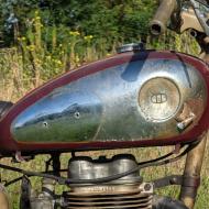 BSA C11 onecilinder 250cc OHV 1954