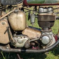 BSA C11 onecilinder 250cc OHV 1954