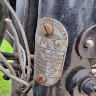 1937 BMW 200cc OHV  R20 with original old dutch registration paperrs