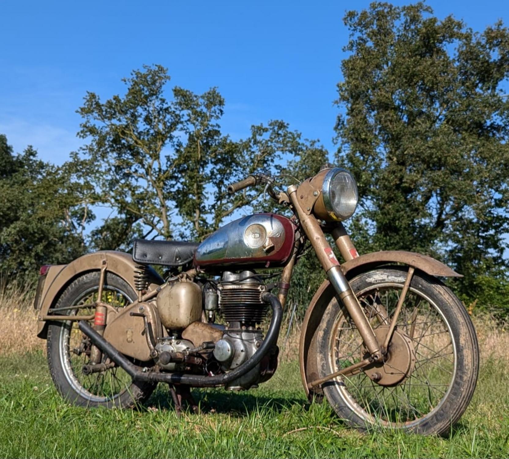 BSA C11 onecilinder 250cc OHV 1954 | Dutch Lion Motorbikes