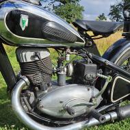 DKW NZ 350cc 1939 with original old and new dutch registration