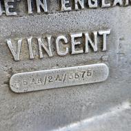 Vincent Comet 500cc OHV 1951 with UK registration papers