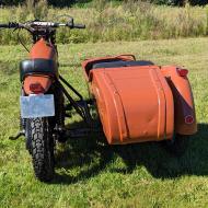 Yamaha XT500 With Sidecar 1978 wich belgian registration papers and COC