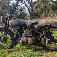 Sarolea Model  350cc OHV 1951 patina condition runs and rides