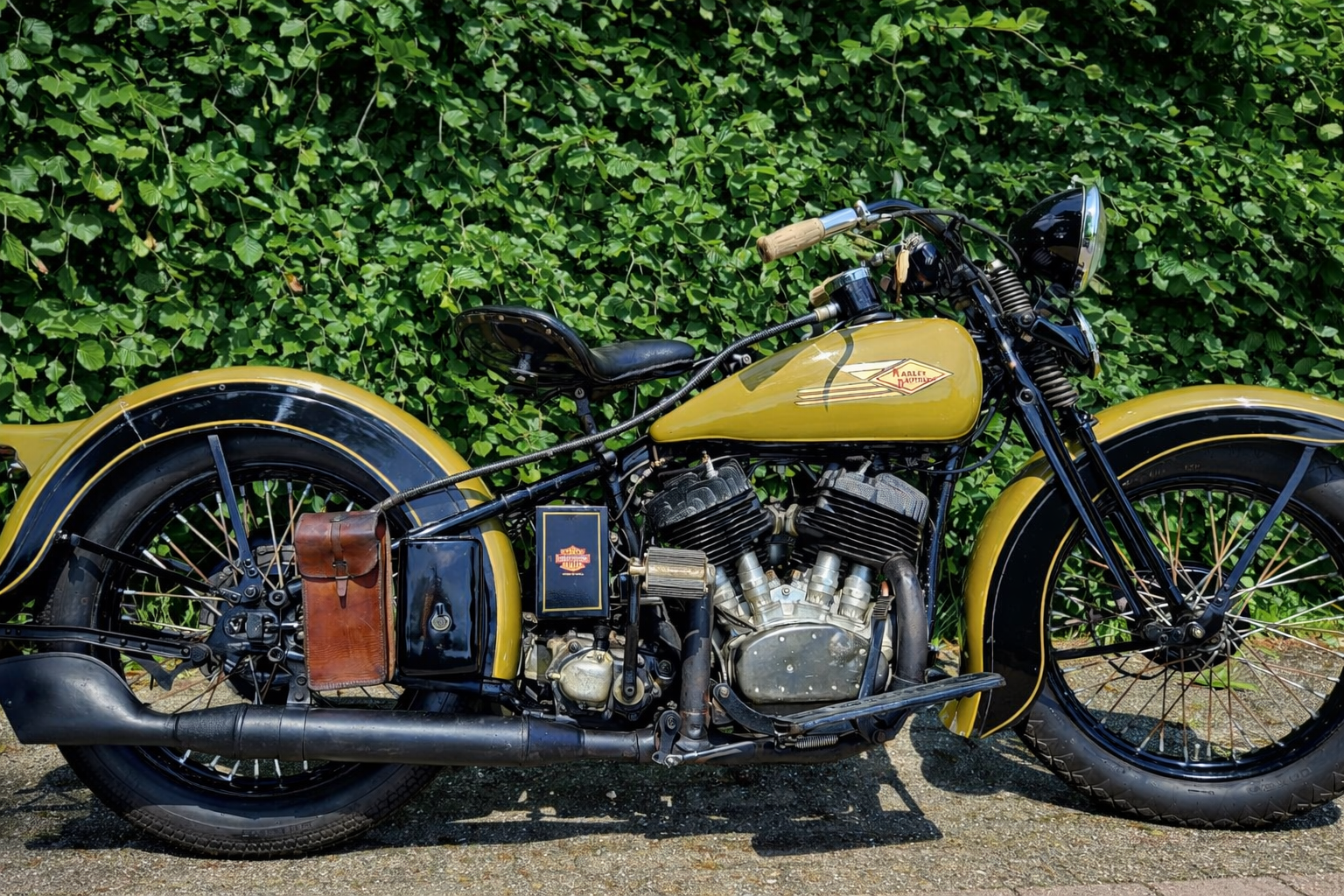 Harley Davidson 1935 35VLD 1200cc 2 cyl sv | Dutch Lion Motorbikes