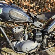 DKW RT125/2 in first paint 1954 great find