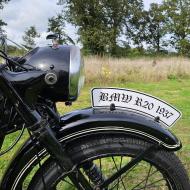 BMW R20 Mono 1937 matching numbers, dutch registration