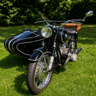 BMW R60 with Hollandia sidecar 1965 dutch registration papers