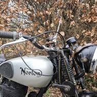 Norton 16H ex Wo2 1941 dutch papers runs and rides great