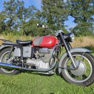 Moto Guzzi V7 from 1967 first model with dutch registration