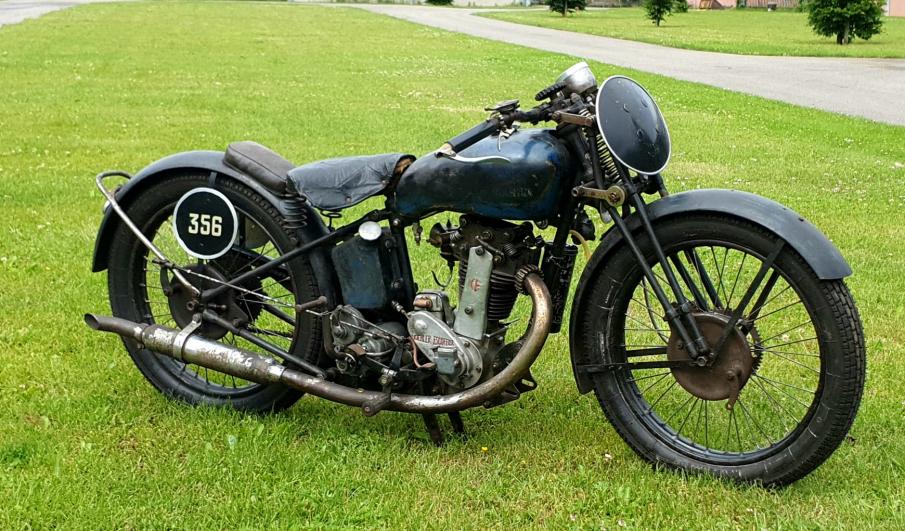 Koehler Escoffier 250cc OHV 1936 Racing Special with french papers