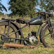 DKW RT98 barnfind engine turns gearbox shifts  1939