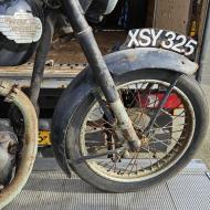 Royal Enfield 350cc ohv 1946 with belgian registration papers