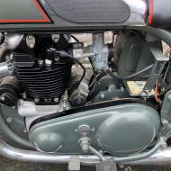 Norton 500cc Model 88 Dominator 1955 with dutch registration papers