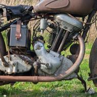 Sarolea Model  350cc OHV 1951 patina condition runs and rides