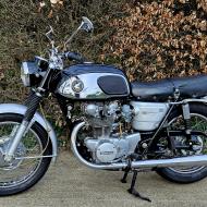 Honda K0 Cb450 Black Bomber 1967 with dutch registration