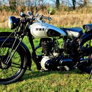 BSA M21 600cc with Uk registration papers 1947