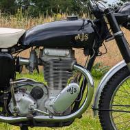 AJS 18CS Competition Scrambler 1958 swedisch papers