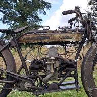 Douglas 2 3/4pk 350cc 1924 real australian barnfind running