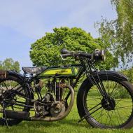 Royal Enfield 350cc ohv Sport 1926 with dutch registration