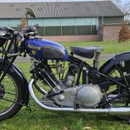 Panther 600cc OHV 1938 with dutch registration