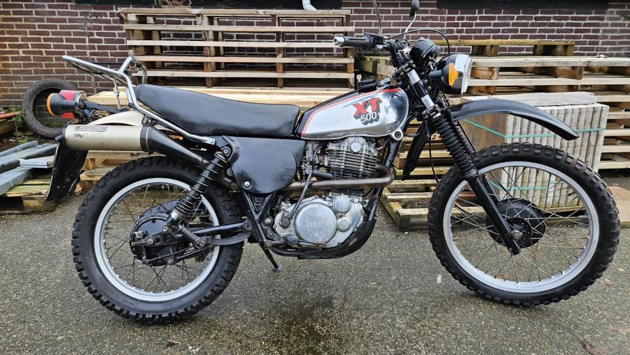 Yamaha XT500 year 1981 model 1U6 with german registration papers