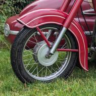 Jawa 350cc with 560 Jawa velorex with belgian papers