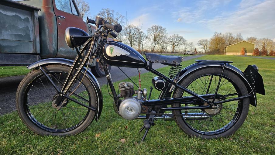 DKW 1938 RT100  runs and rides great