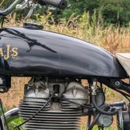 AJS 18CS Competition Scrambler 1958 swedisch papers