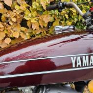 Yamaha TX750 Twin 1974 with dutch registration papers in first paint