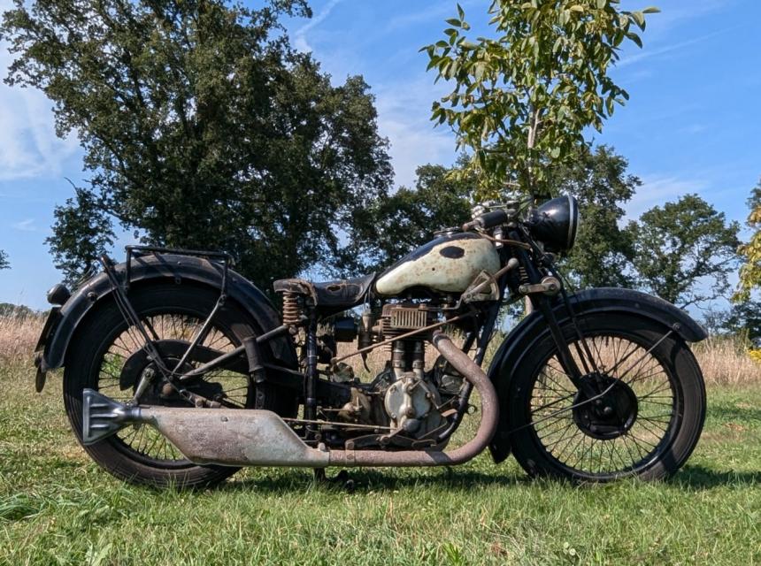 NSU 501TS 1932 with original dutch registration