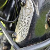 BMW R20 Mono 1937 matching numbers, dutch registration