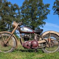 BSA C11 onecilinder 250cc OHV 1954