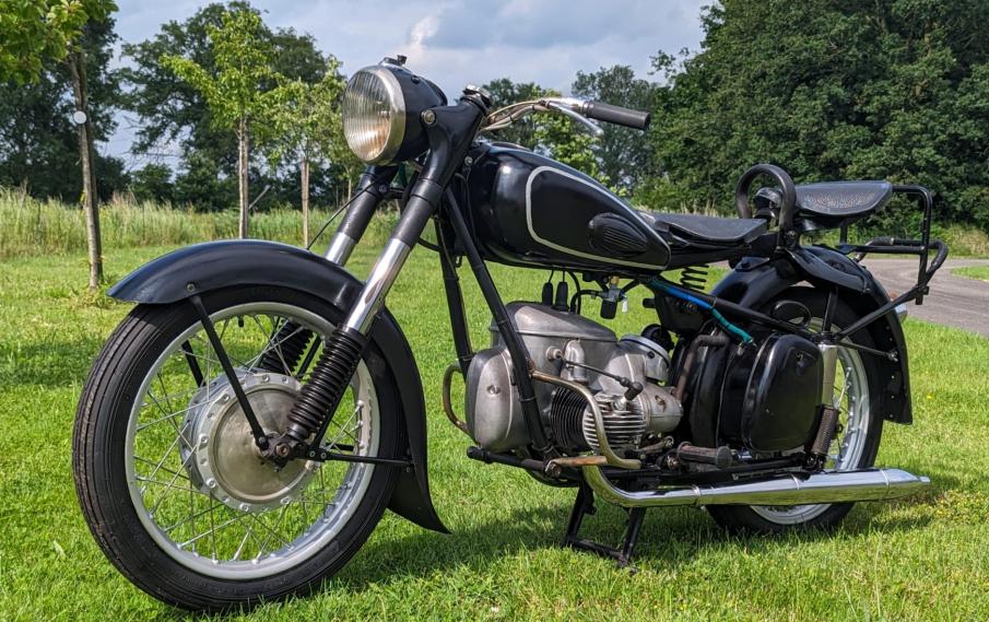 IFA MZ Bk350 two stroke boxer Twin 1955 german papers | Dutch Lion ...