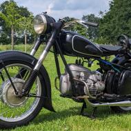 IFA MZ Bk350 two stroke boxer Twin 1955 german papers