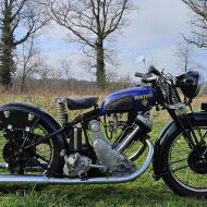 Panther 600cc OHV 1938 with dutch registration